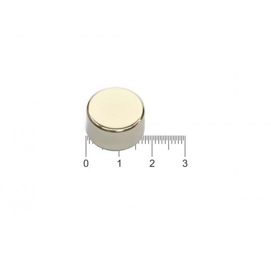 Ímã de neodímio 18x10 mm - 42H - 120ºC